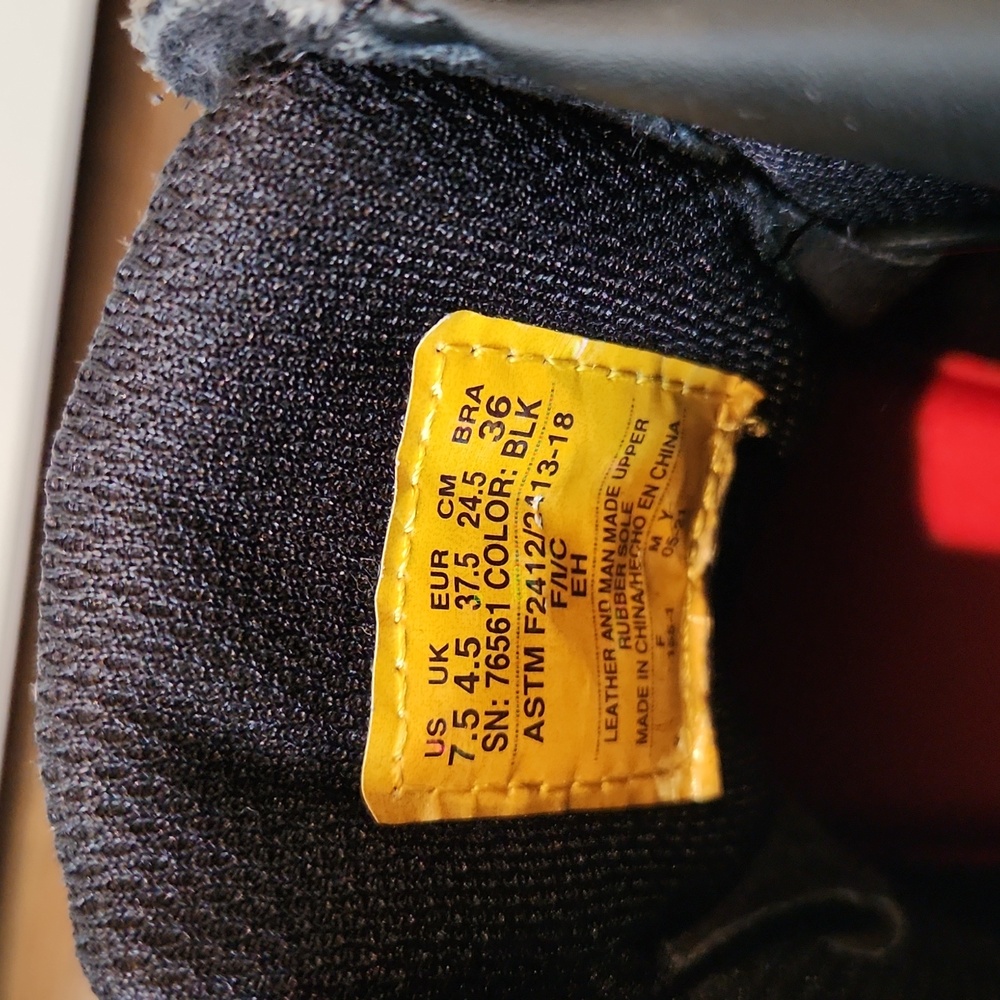 Sketchers Relaxed Fit Steel Toe Work Boots - Picture 4 of 6